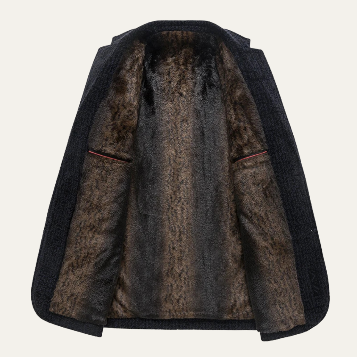 The Portwell - Herrernas Affärs Chenille Varm Foder Blazer