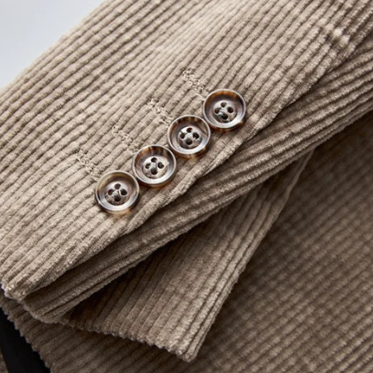 The Ellwood - Herr Casual Slim Fit Corduroy Blazer Kostymjacka