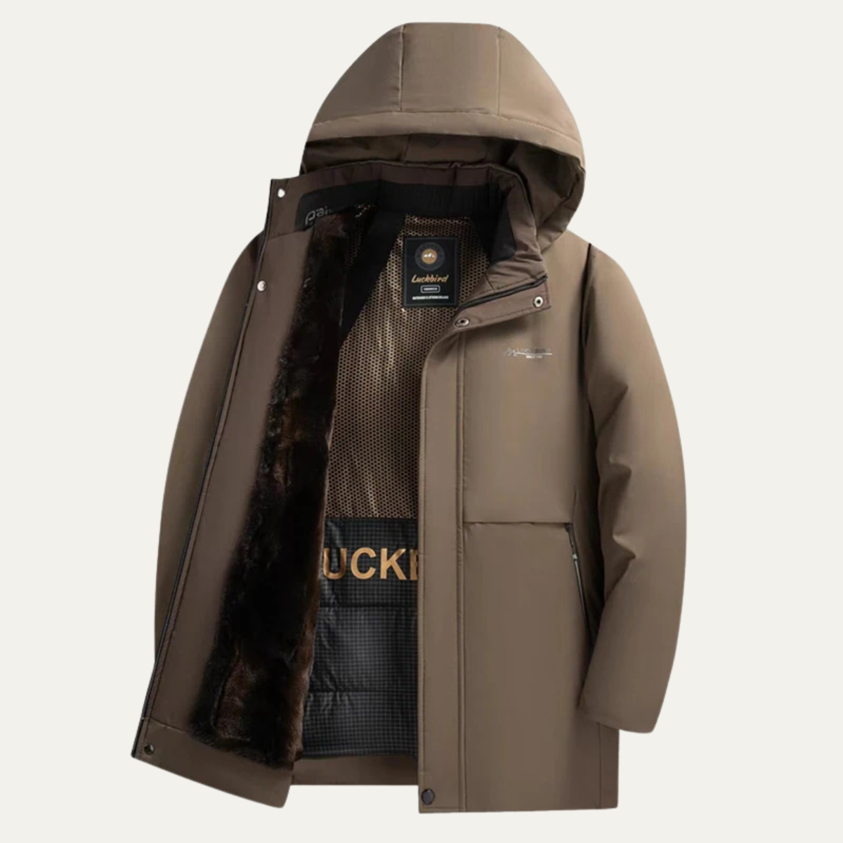 The Noblewood - Termoparka med Förstärkt Skydd & Värmehuva