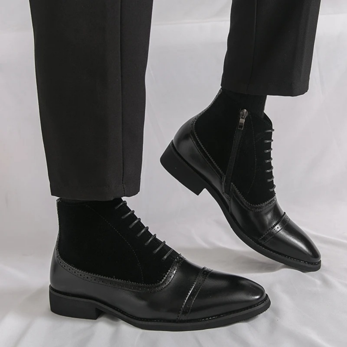 The Thistlewood - Herrarnas Eleganta Formella Chelsea Läderstövlar