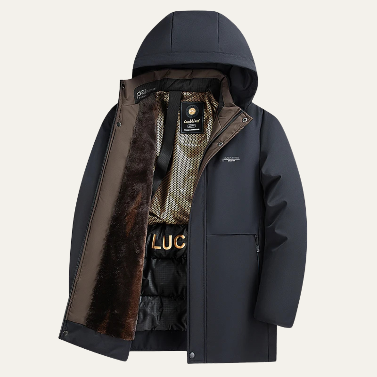 The Noblewood - Termoparka med Förstärkt Skydd & Värmehuva