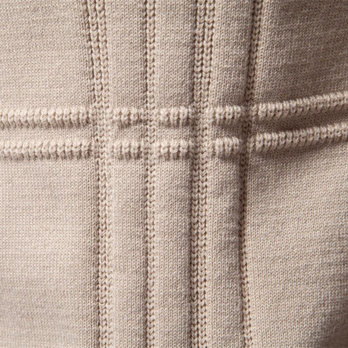 Windsor-rundkrage polotröja för män – Elegant komfort och modern stil