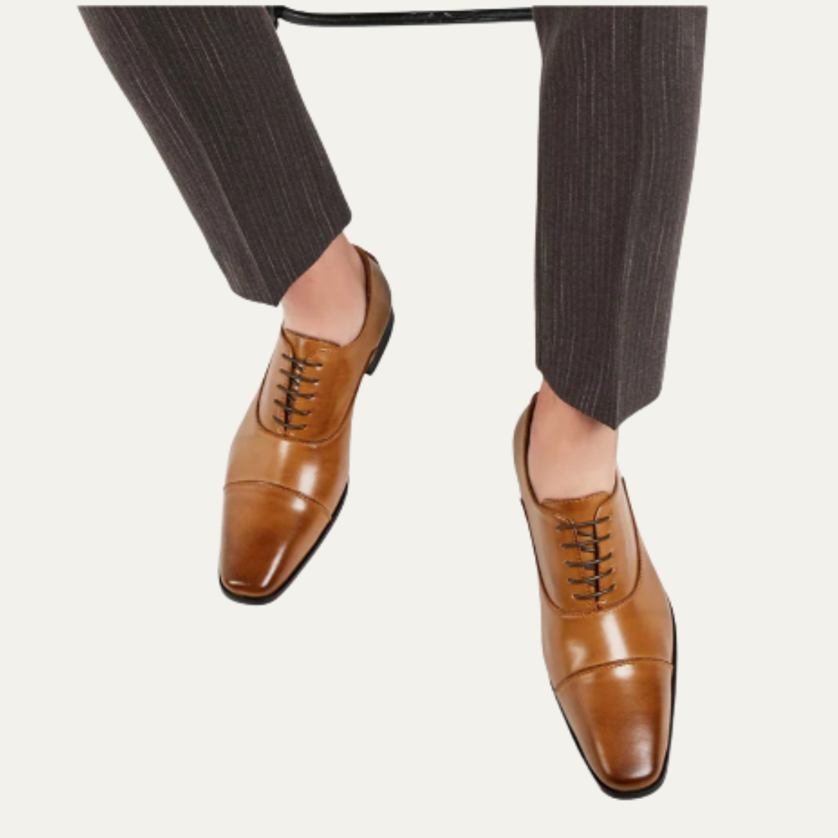 The Albright - Herr Polerade Formella Laceskor i Läder