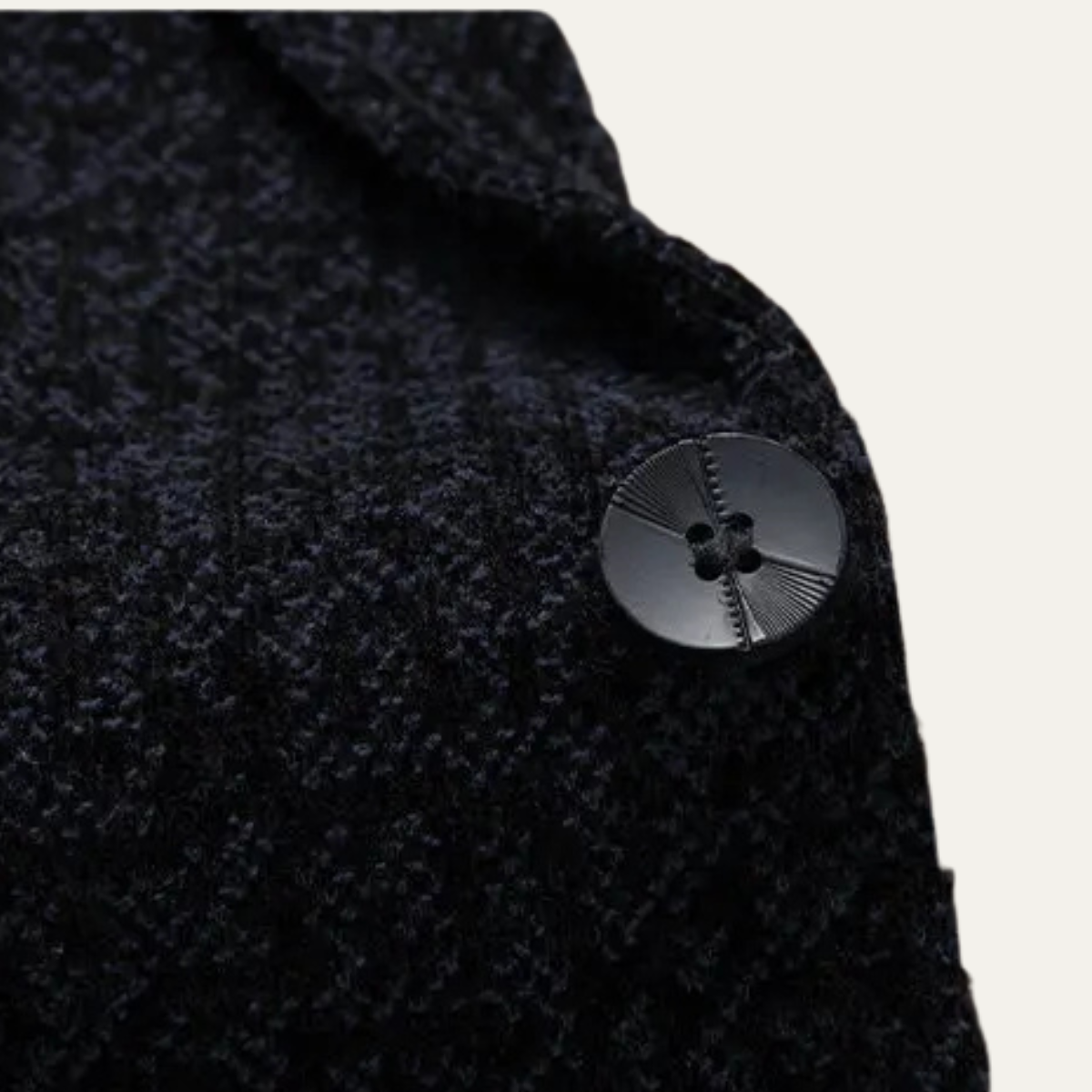 The Portwell - Herrernas Affärs Chenille Varm Foder Blazer