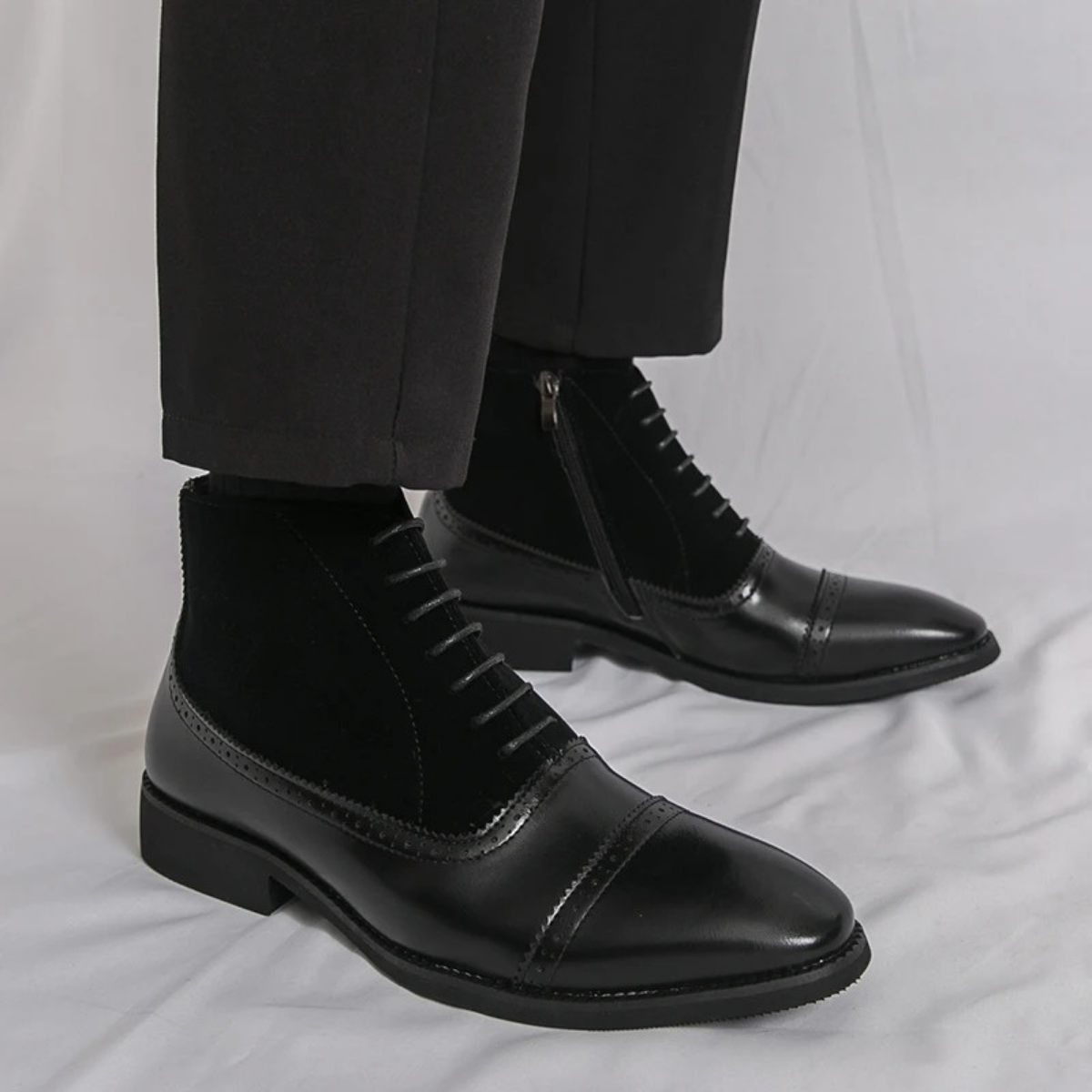 The Thistlewood - Herrarnas Eleganta Formella Chelsea Läderstövlar