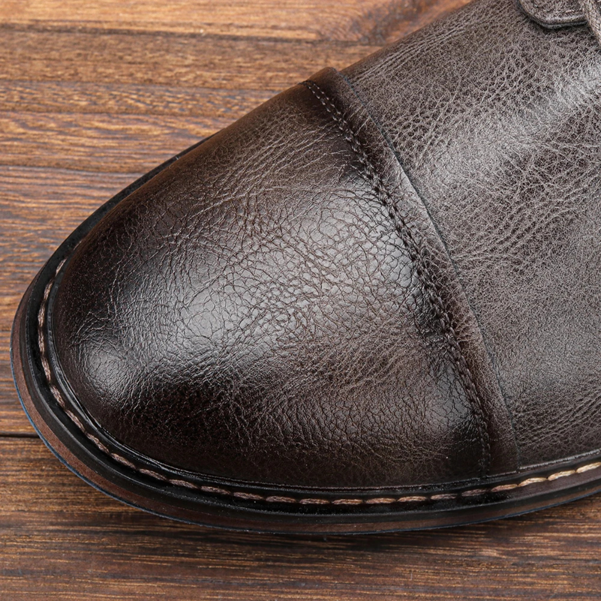 The Monferrato - Herr Retro Snörskor i Läder