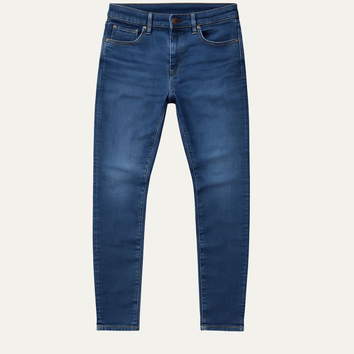 Santiago Slim Fit Stretch Skinny Jeans för män – Snygg komfort och ett modernt utseende
