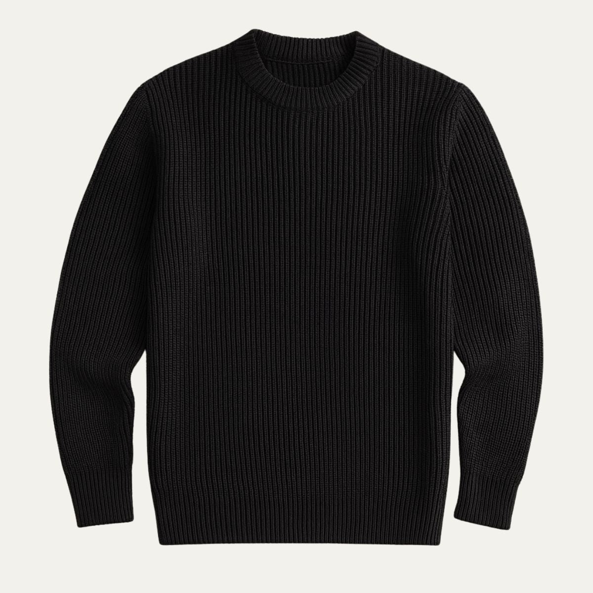 Bekväm merinowool-randig polotröja från Tokyo