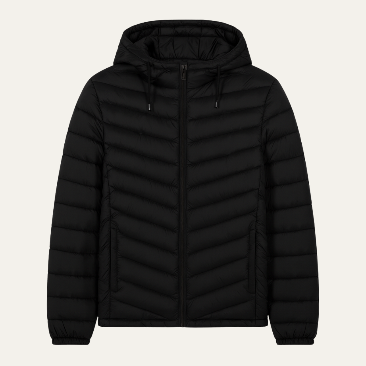 Nottingham herrens lätta hoodie-hoodie pufferjacka för stil och komfort