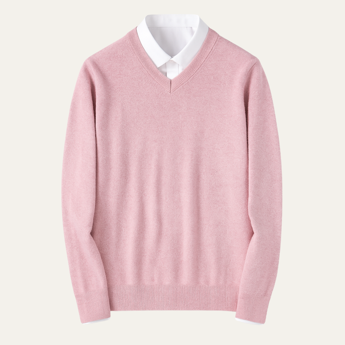 Cashmere-vestern Cleveland för män – Elegans och komfort i säkert förvar