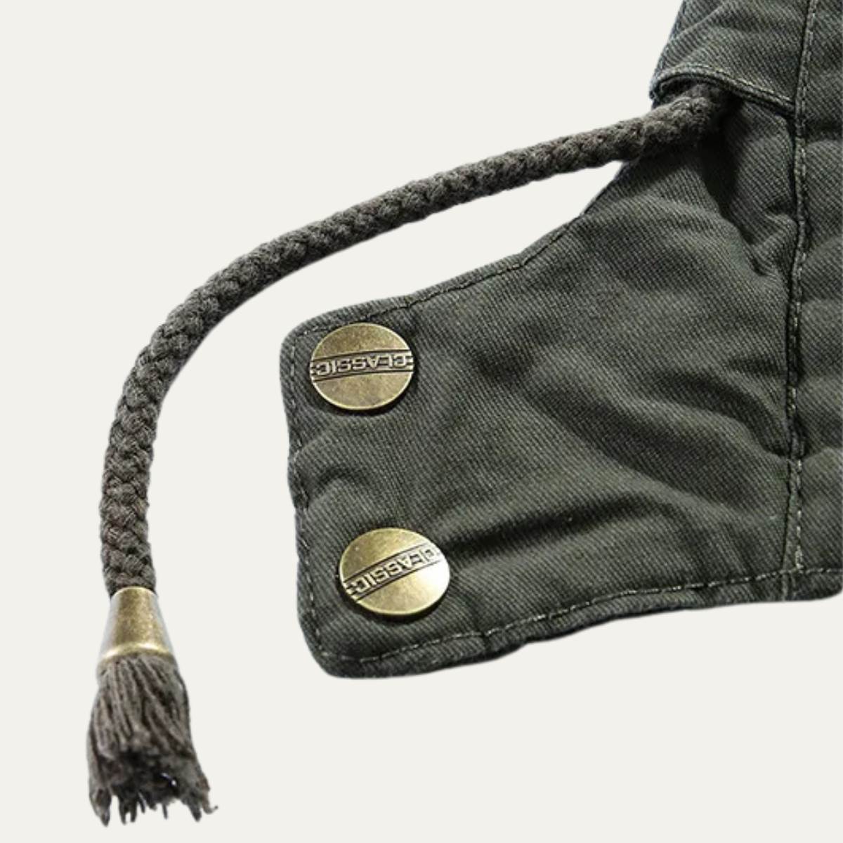 The Westbrook - Herr Casual Huvjacka i Bomull med Varm Inre Foder