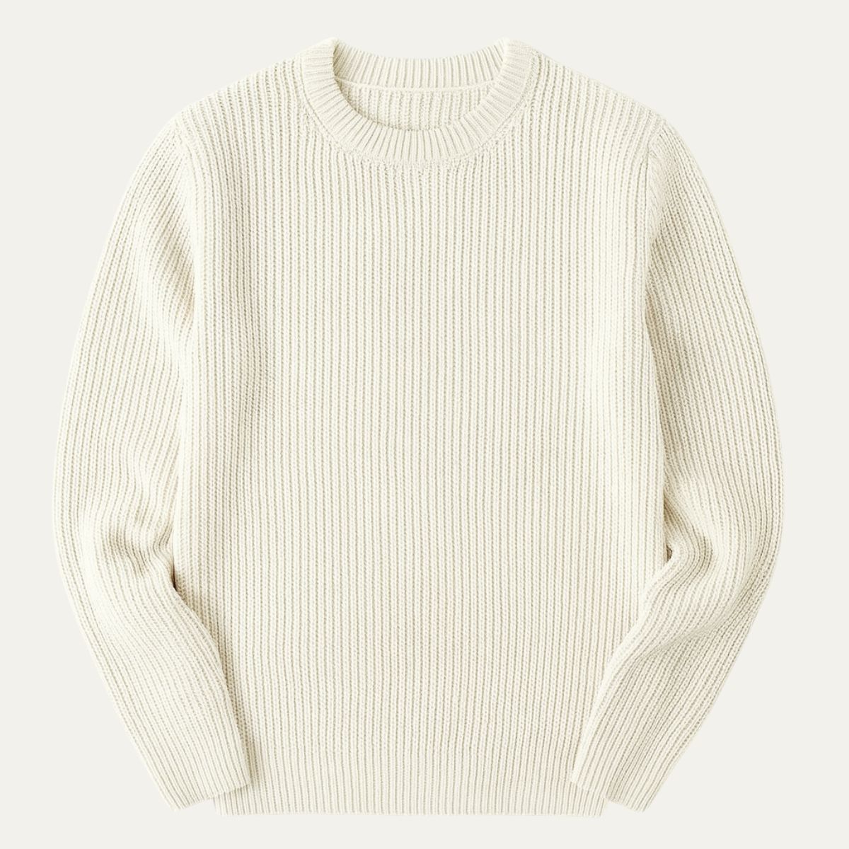 Bekväm merinowool-randig polotröja från Tokyo