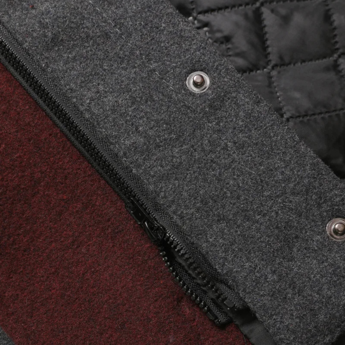 The Westvale – Stilren Ullrock för Herr med Upprätt Krage