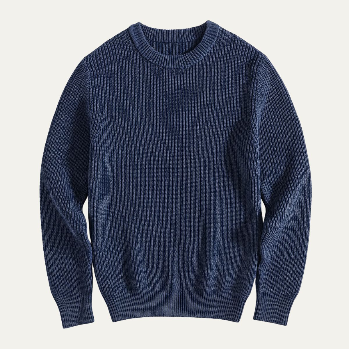Bekväm merinowool-randig polotröja från Tokyo