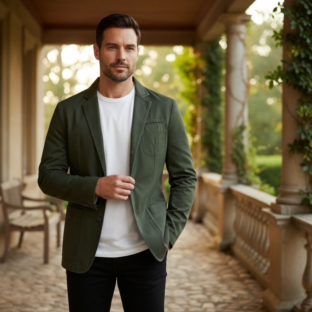 The Savile – Herr manchesterkavaj i casual stil