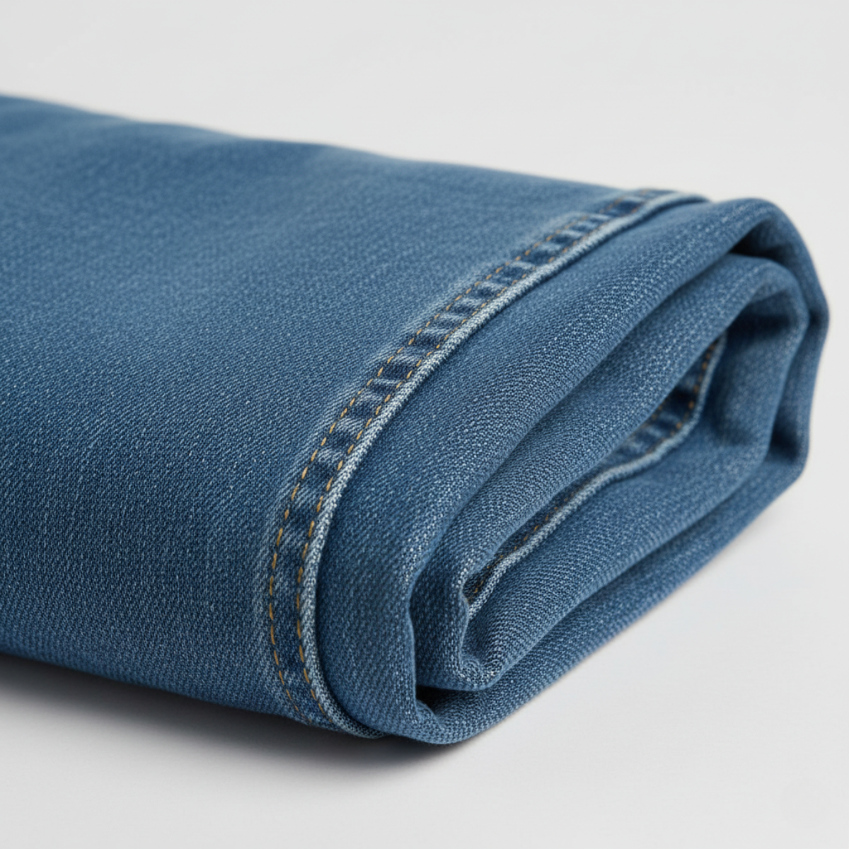 Slim fit klassiska jeans i denim Milano, garanterad elegans och komfort