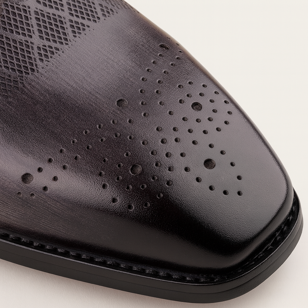 The Bolzano - Herrskor i Läder Snörad Elegant Sko