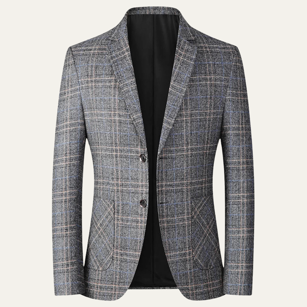 The Merrifield - Herr Smart Casual Rutig Lätt Slim Fit Blazer