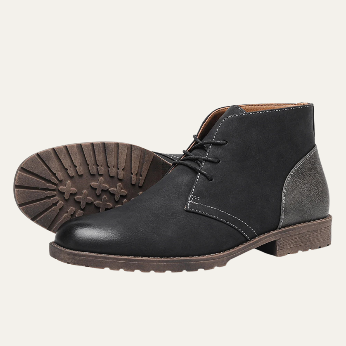 The Elderpine – Herr chukka boots i läder