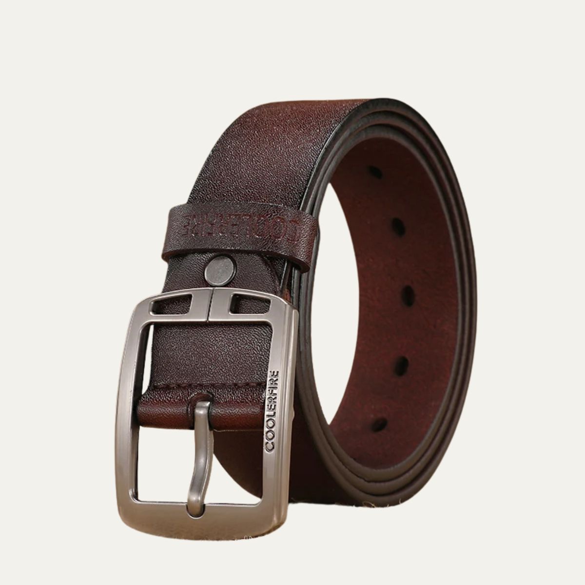 The Hadlow Belt – Authentic Cowhide Leather with a Trendy Vintage Look