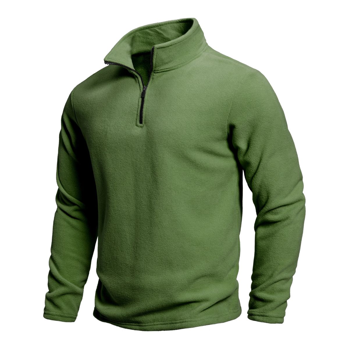 Herrpull-over i merino från Copenhagen med halvzip krage