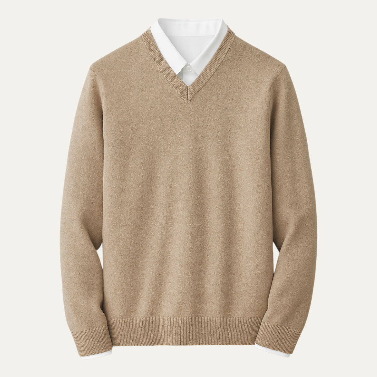 Cashmere-vestern Cleveland för män – Elegans och komfort i säkert förvar