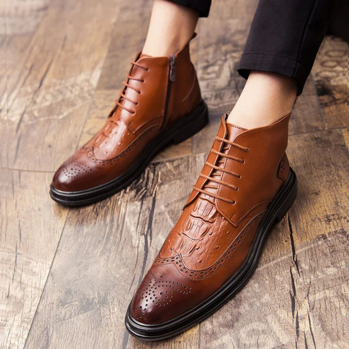 The Whitmore - Herr Eleganta vinterstövlar i lyxig stil