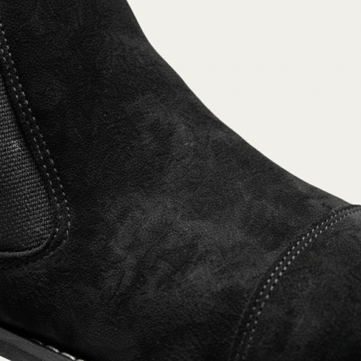 The Harris - Herrars Klassiska Slip-On Mocka Chelsea Stövlar