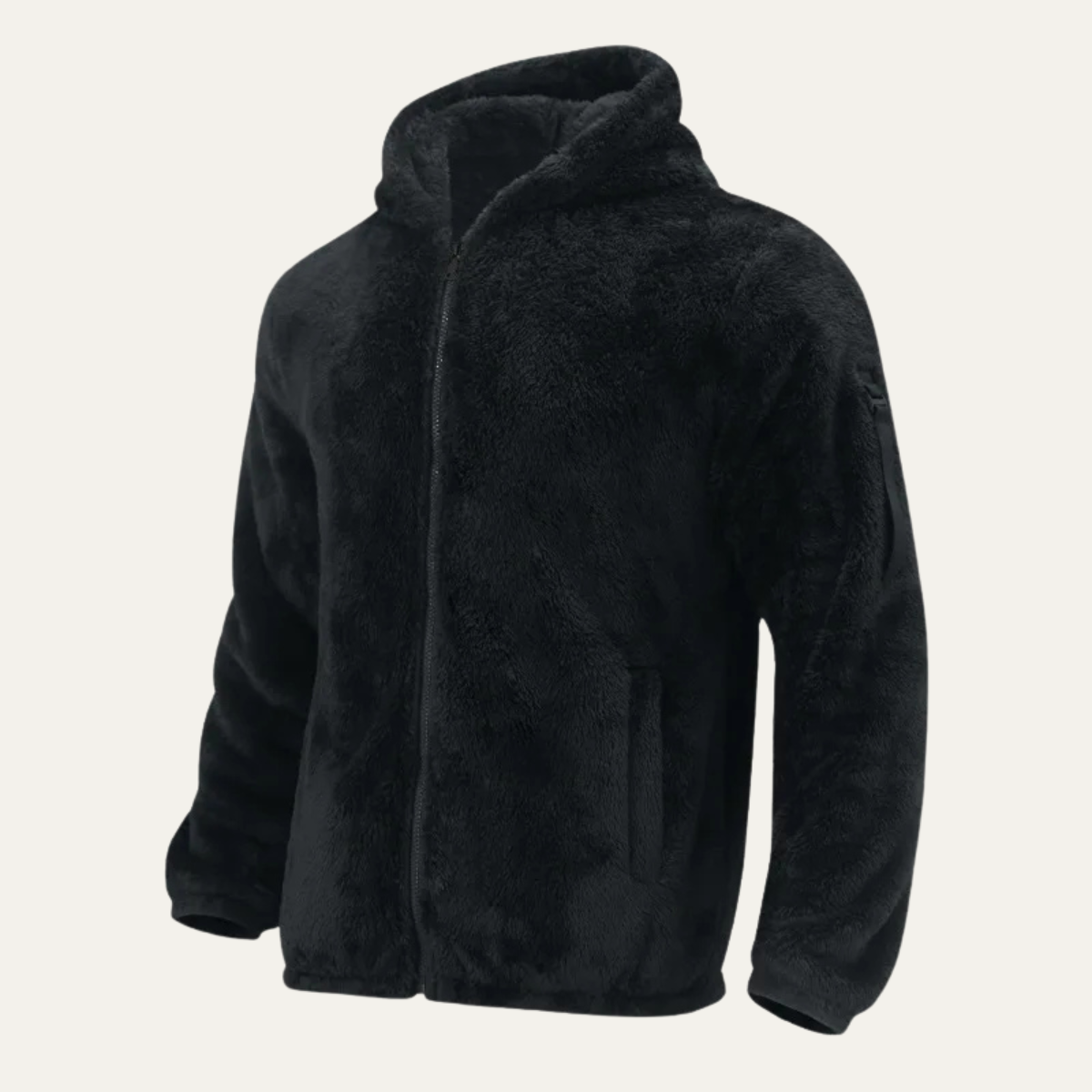 The Brixton - Herr Fleece Varm Mjuk Sammet Hoodie Jacka