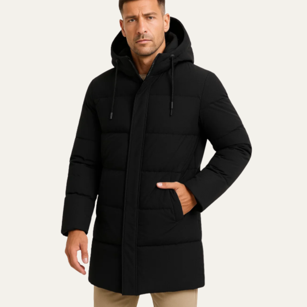 The Radnor - Herr Vinter Puffer Huva Parka Jacka