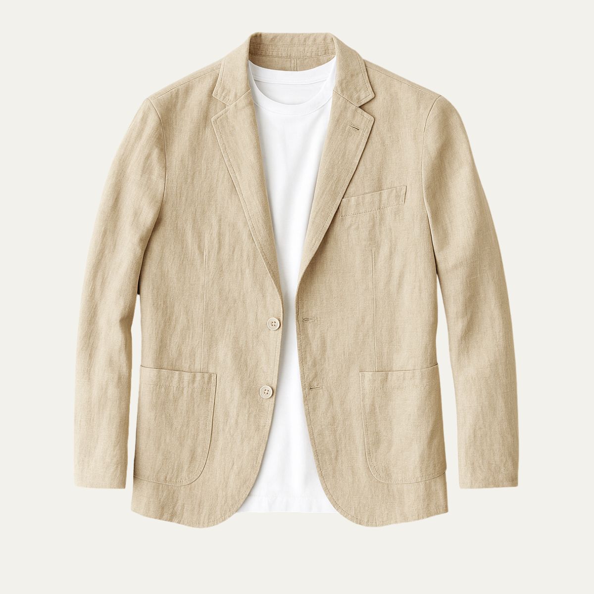 The Venice - Linne Sommar Blazer - Bröllopsgäst Män