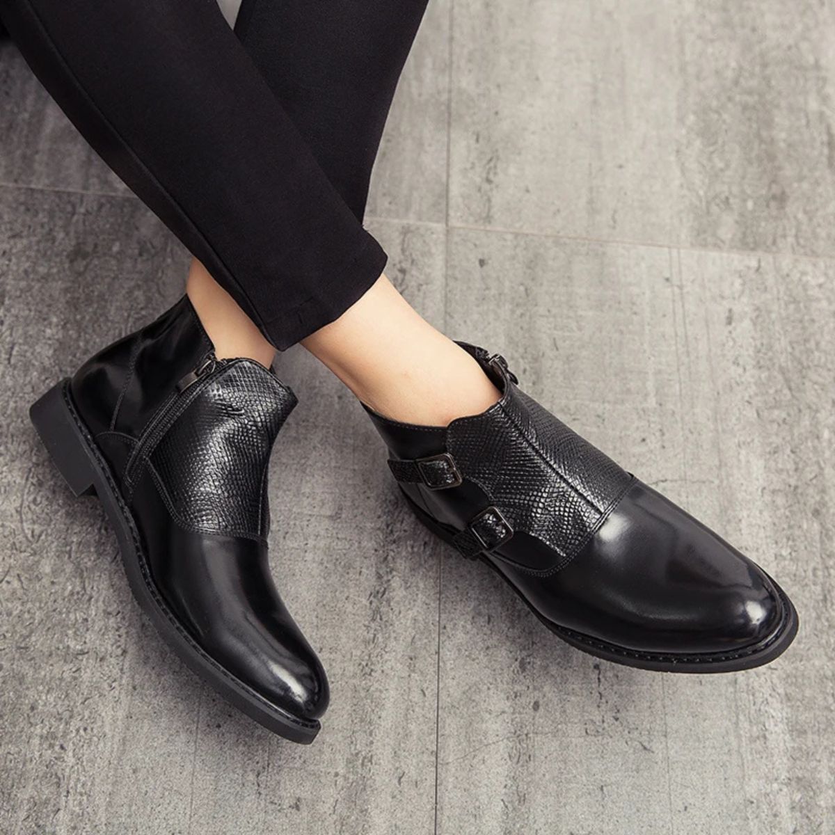 The Wexford - Eleganta vinterkängor för män i Oxford-stil