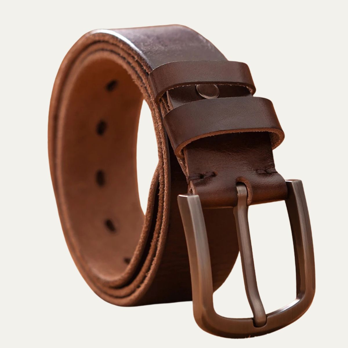 Easton Belt – Genuine Cowhide Leather, Handmade Classic Design