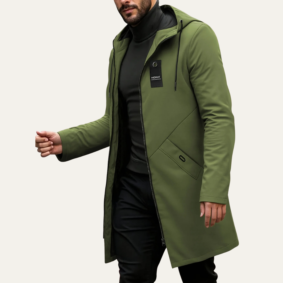 The Stratford - Herr Lätta Casual Dragkedja Huva Jacka