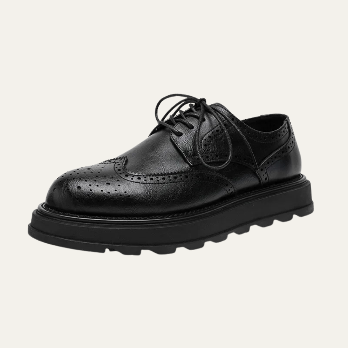 The Montalcino - Herrskor i Läder med Brogue Klassisk Snörning