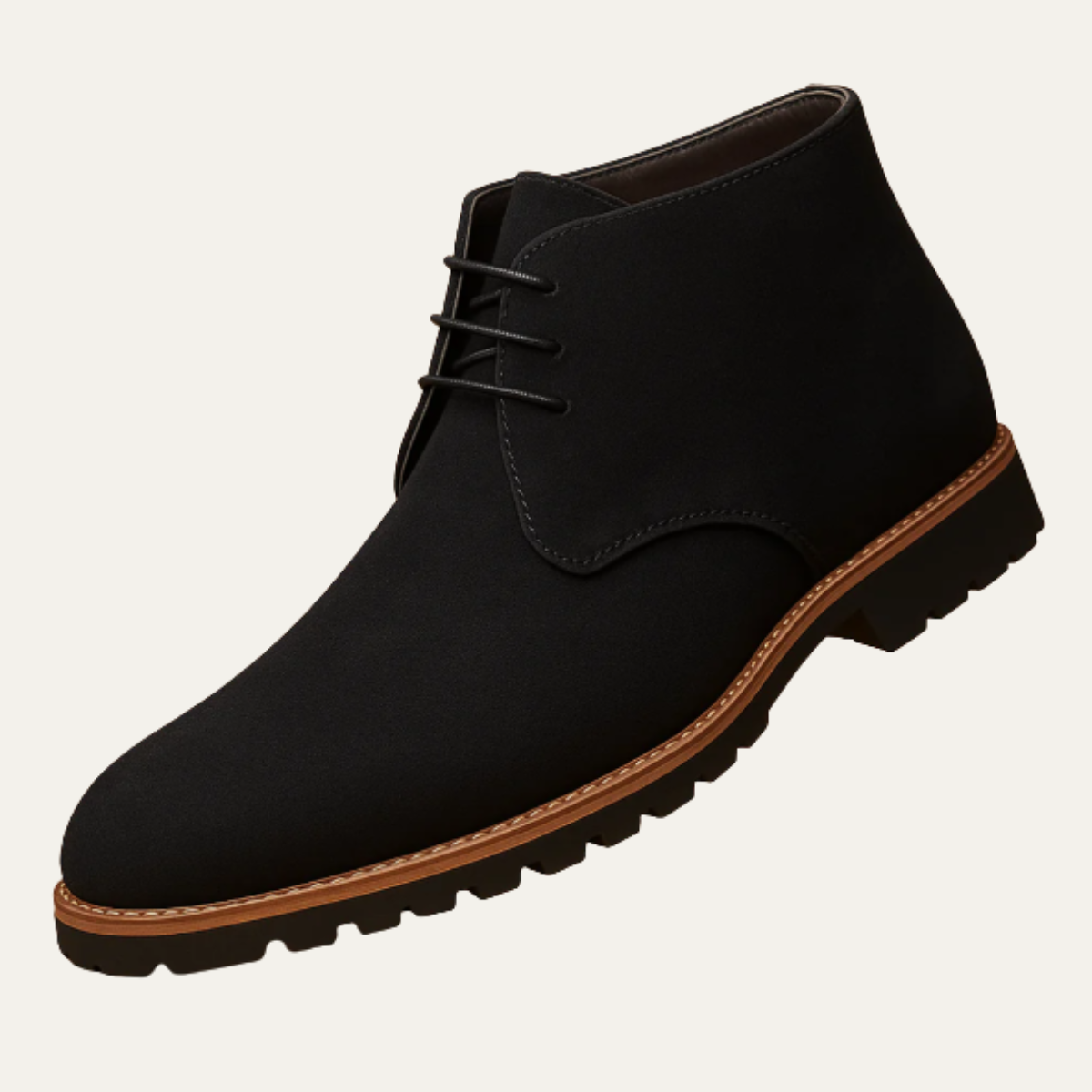 The Remington - Casual chukka-kängor i mocka för herr med gummisula