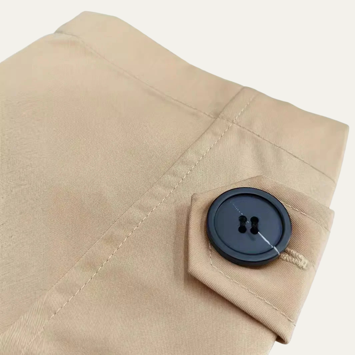 The Crownport – Klassisk Dubbelknäppt Trenchcoat för Herr