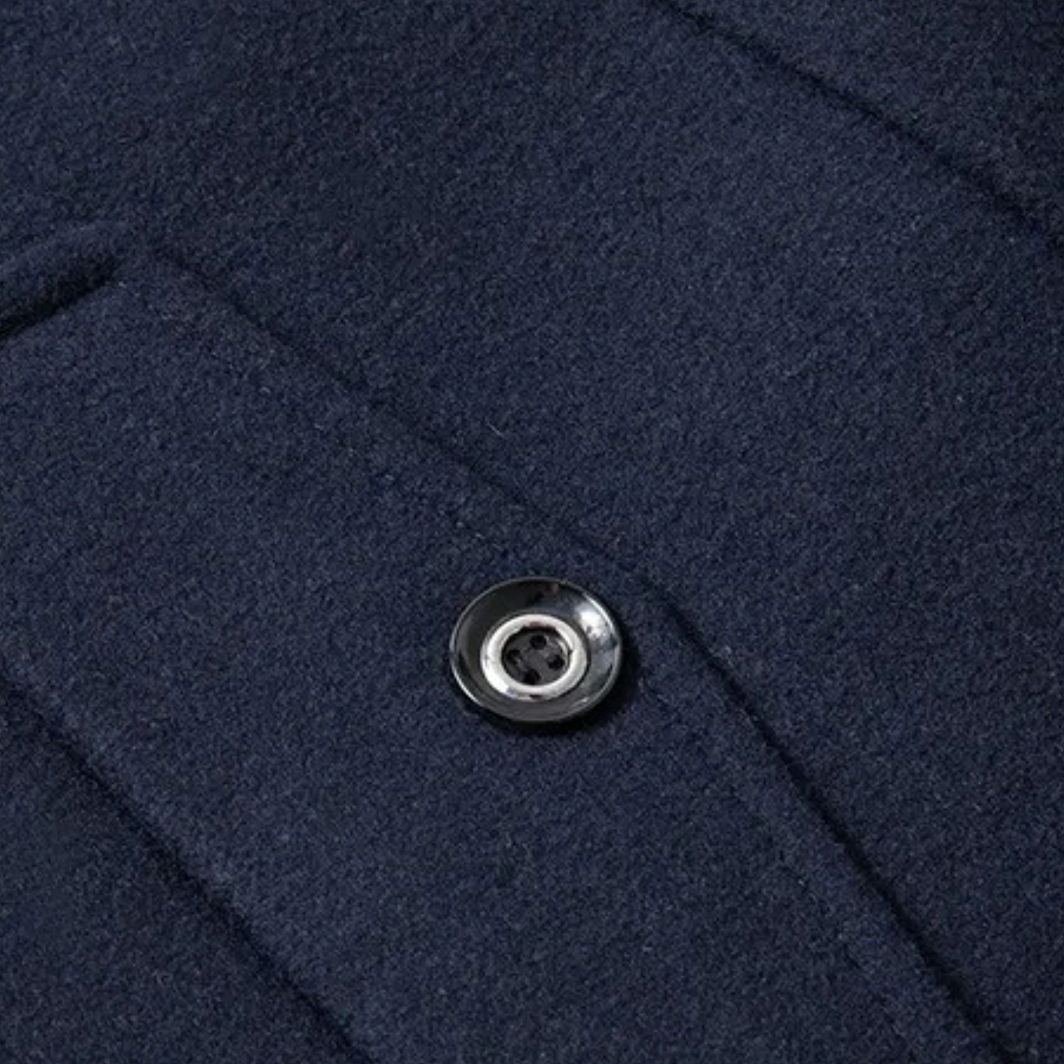 The Kensington - Herr Dubbelkrage Affärsull Trench Coat