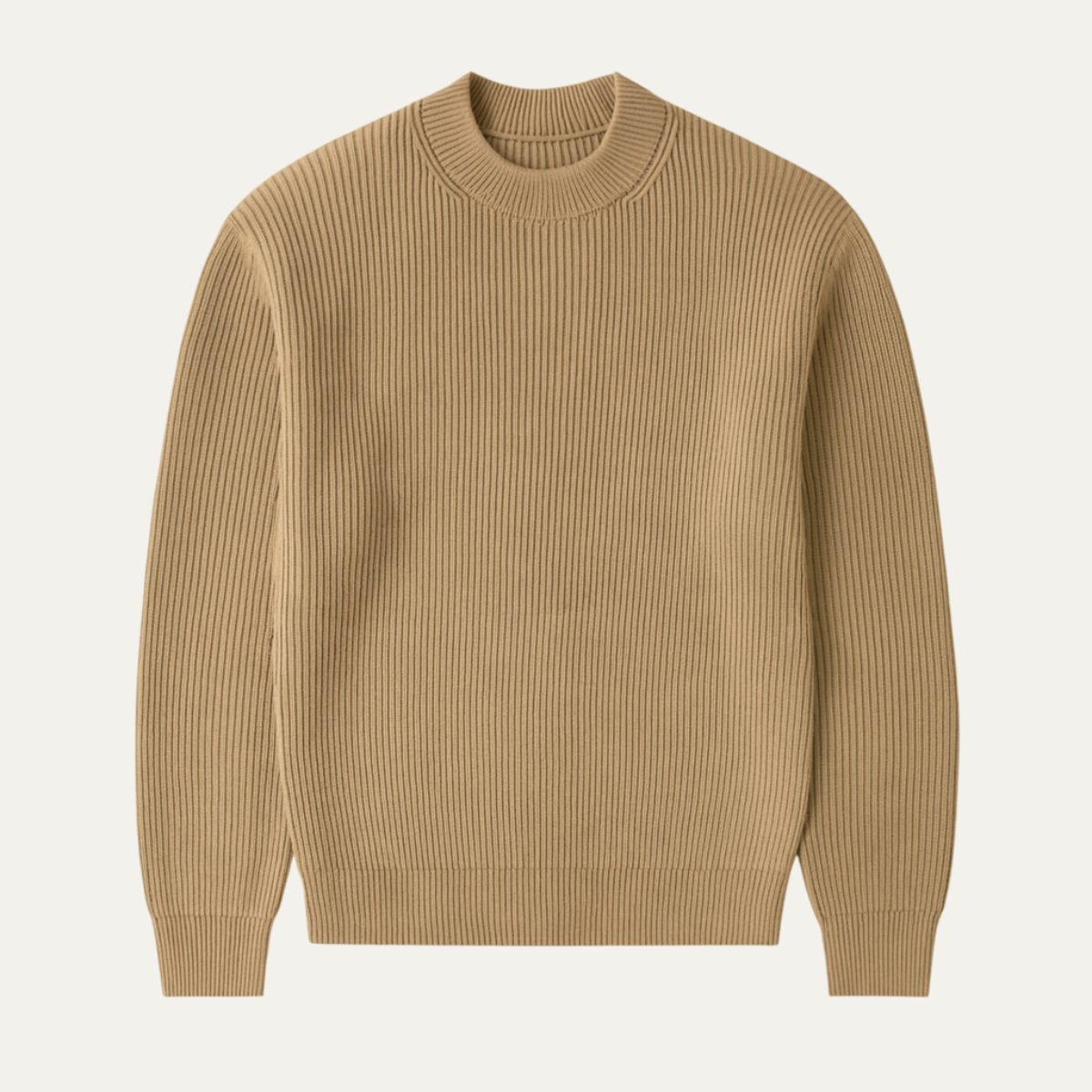 Sunningdale herrsweater i ullblandning - Elegant och varm rundhalsad tröja