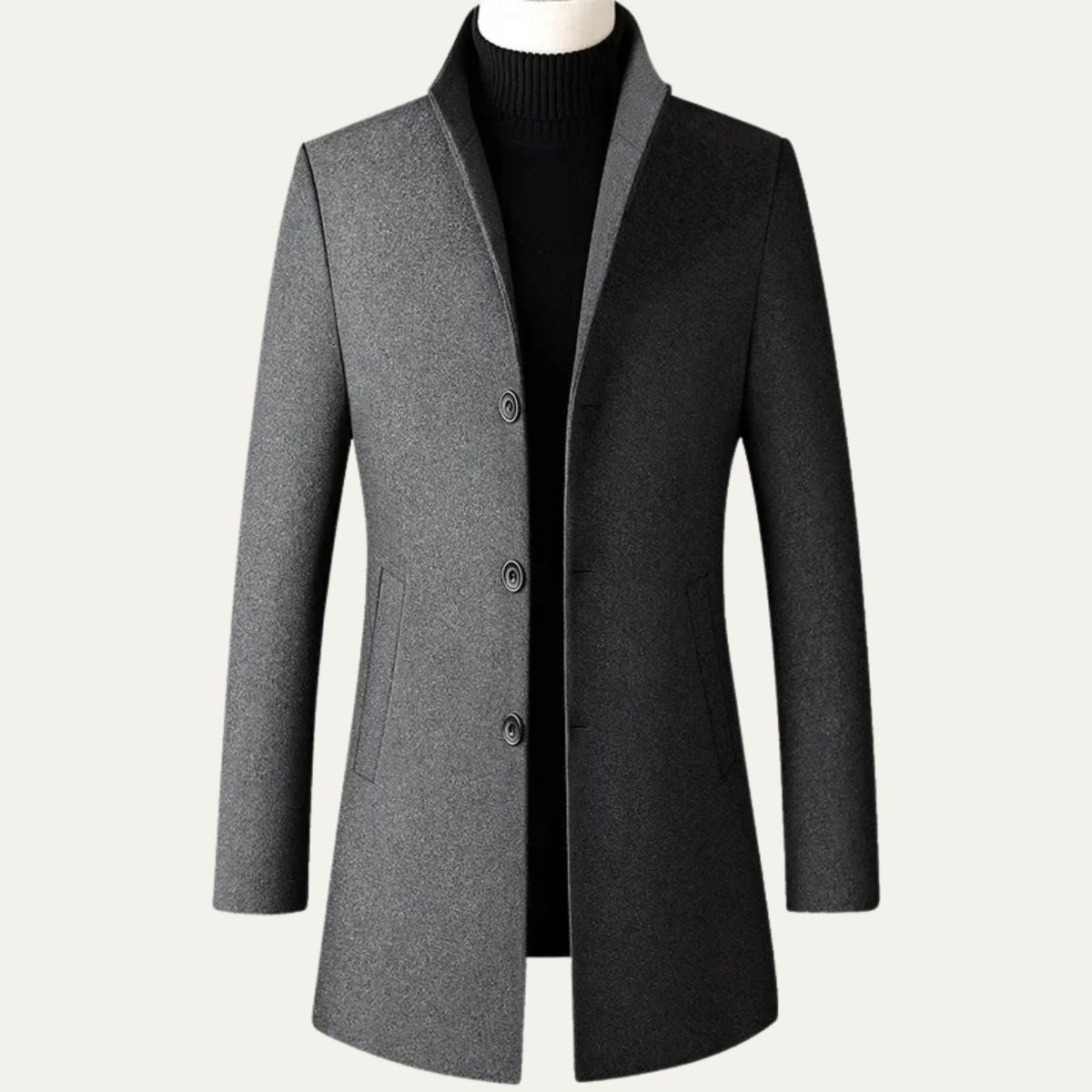 Ashford Homme Klassisk Trenchcoat – Elegant & Oförglömlig Stil