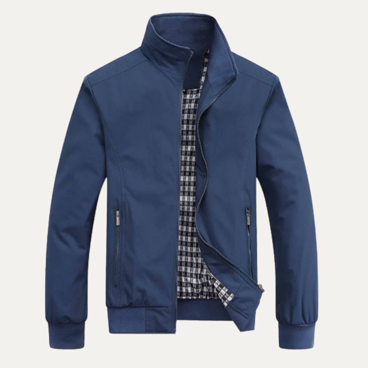 The Princeton - Retro lättviktig vindskyddande mellanlagerjacka för herr