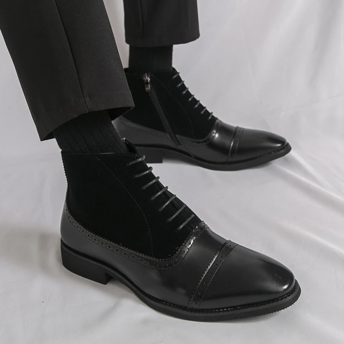 The Thistlewood - Herrarnas Eleganta Formella Chelsea Läderstövlar