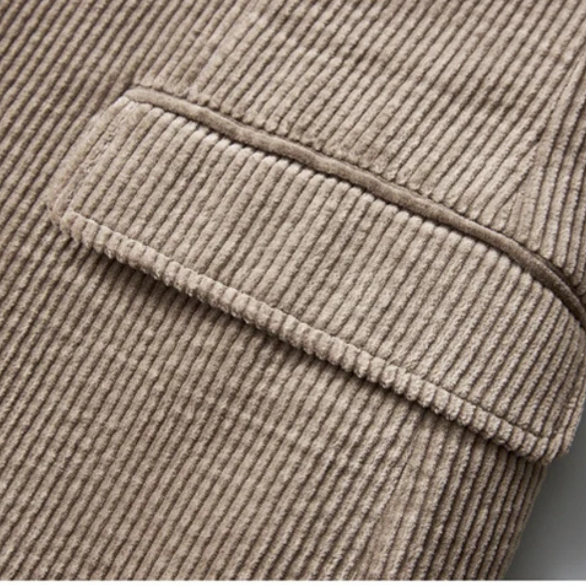 The Menaggio - Elegant slim fit-kavaj i corduroy för herr