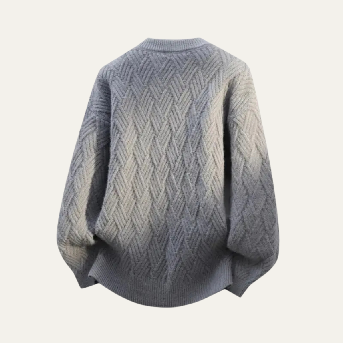 The La Maddalena - Herr Varm Vintersweater med Rund Hals