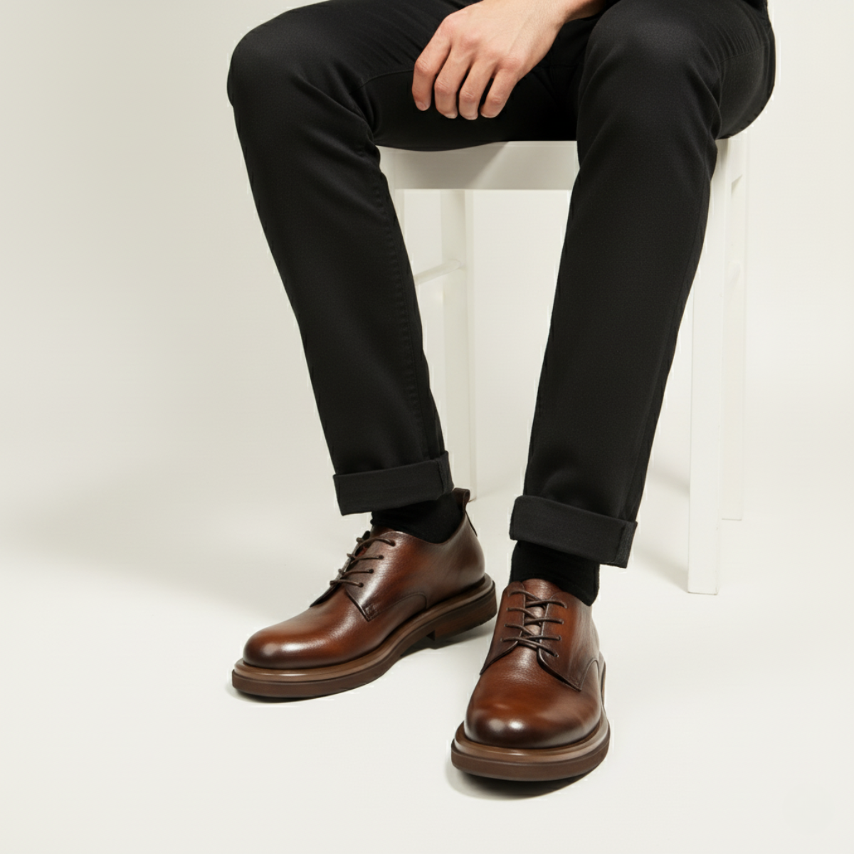 The Trento - Formella snörskor i läder för herr