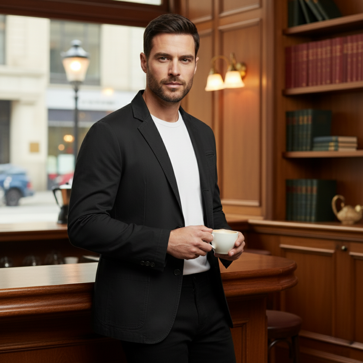 The Savile – Herr manchesterkavaj i casual stil