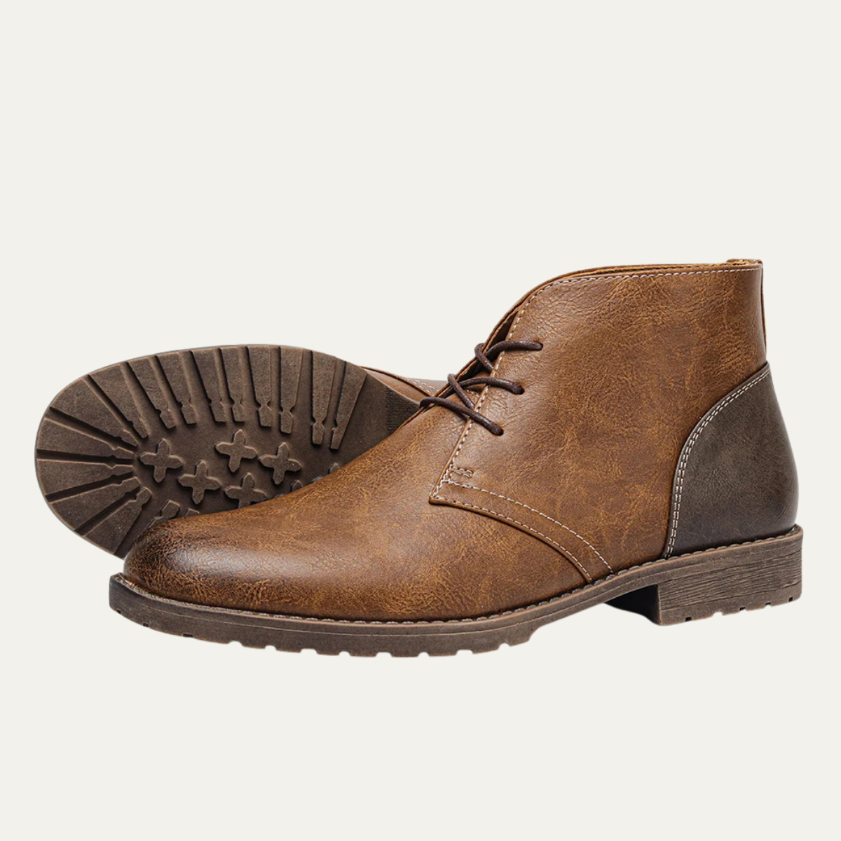 The Elderpine – Herr chukka boots i läder