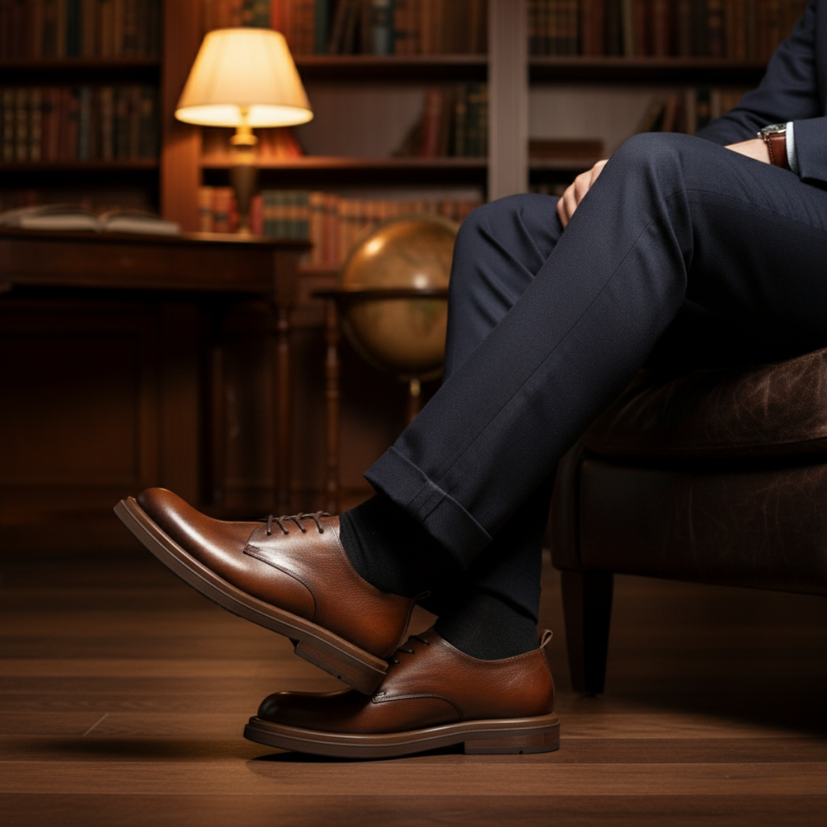 The Trento - Formella snörskor i läder för herr