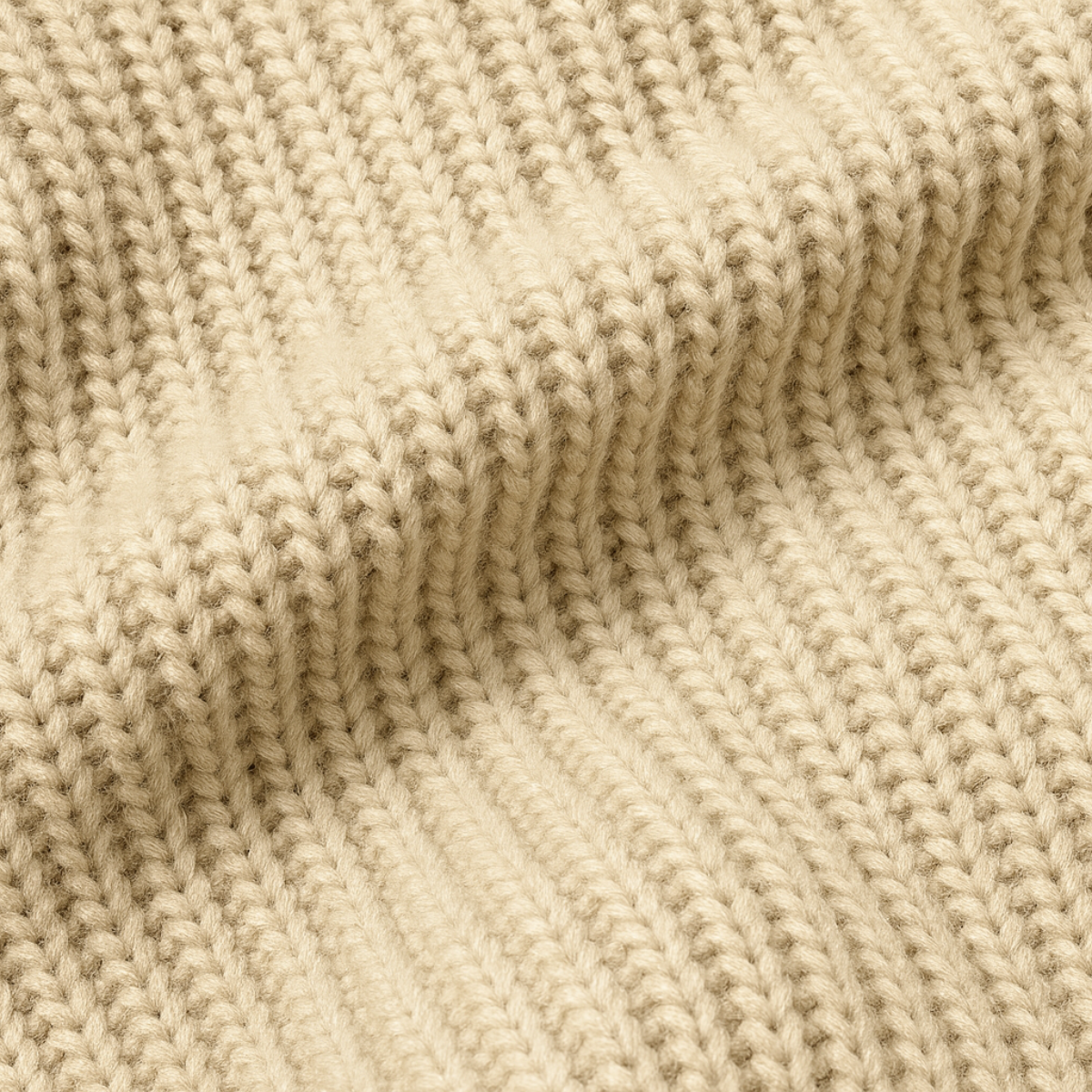 The Ely - Lyxig Herrtröja i Kashmir med Struktur och Rund Hals