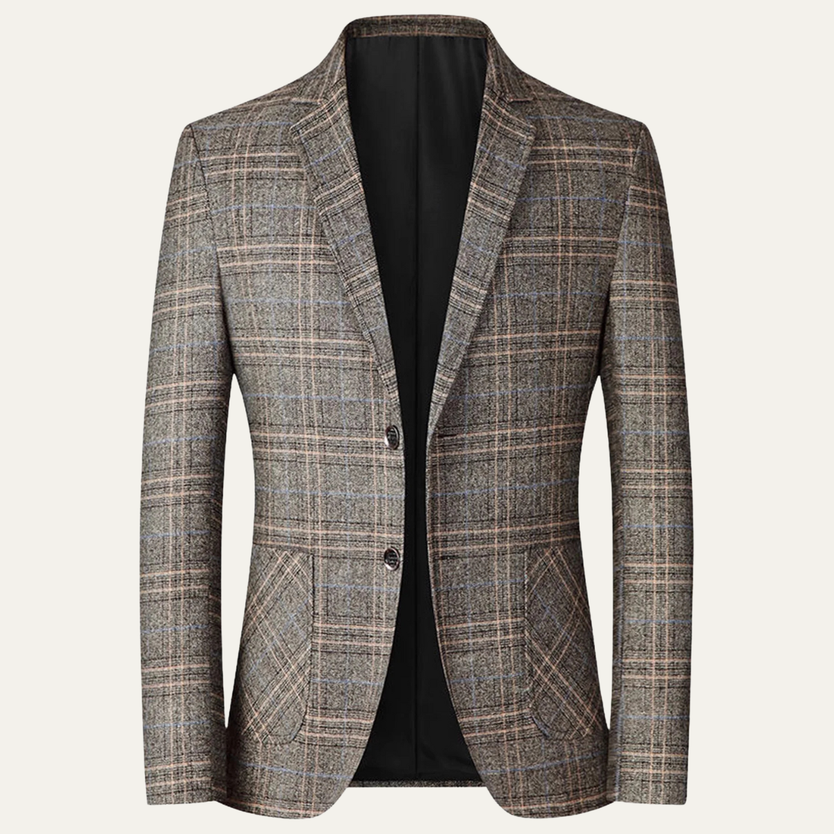 The Merrifield - Herr Smart Casual Rutig Lätt Slim Fit Blazer